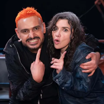 رامز جلال وغادة عادل - الصورة من حساب رامز جلال على انستغرام