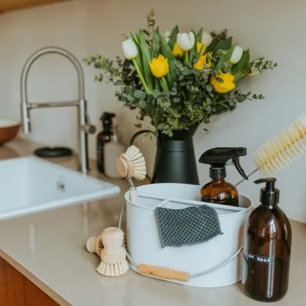 تنظيف المطبخ