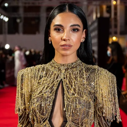 سلمى أبو ضيف خلال مهرجان البحر الأحمر السينمائي(مصدر الصورة: Ammar ABD RABBO / Red Sea Film Festival / AFP)