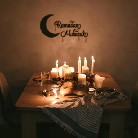 زينة الحائط في رمضان