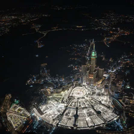 مكة المكرمة- الصورة من حساب الهيئة الملكية لمدينة مكة المكرمة والمشاعر المقدسة على منصة إكس 