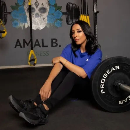 رئيسة اللجنة النسائية في الاتحاد السعودي للمصارعة أمل باعطية-تصوير خاص لسيدتي