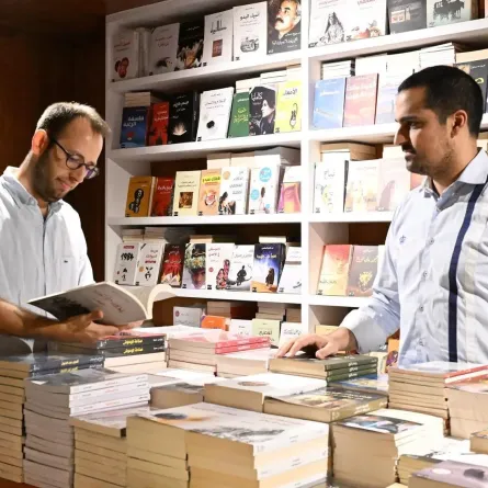 رواق الكتب في جدة التاريخية. الصورة من وكالة الأنباء السعودية "واس"