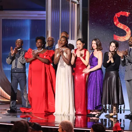 فريق عمل فيلم Sinners  من حفل The Actor Awards 2026 - مصدر الصورة: VALERIE MACON / AFP