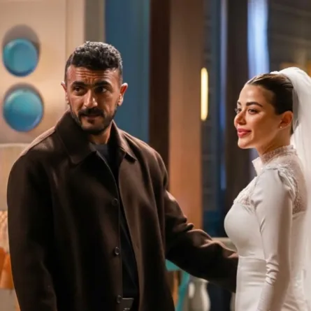 أحمد العوضي ويارا السكري من مسلسل علي كلاي - الصورة من الشركة المنتجة