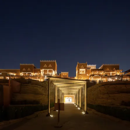 حي البجيري بالدرعية وسط المملكة العربية السعودية