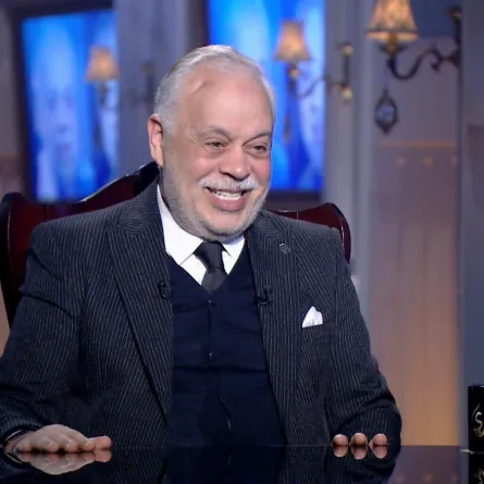 أشرف زكي - الصورة من حساب برنامج حبر سري على فيس بوك