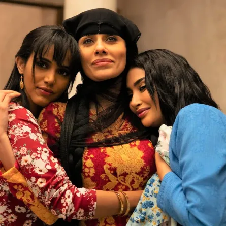 أميرة الشريف وإلهام علي ومها الغزال- الصورة من حساب أميرة على الانستغرام