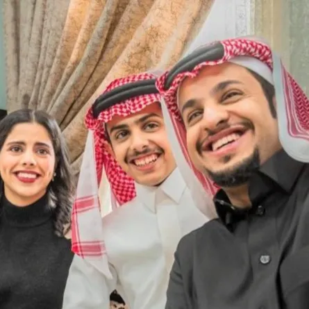 فيصل العيسى ومحمد الحربي وطرفة الشريف- الصورة من حساب محمد على الانستغرام