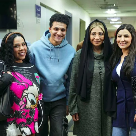 مي عمر وسوسن بدر ومصطفى عماد وشيماء سيف