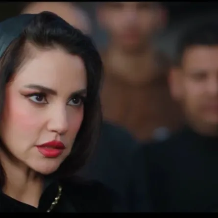 درة من مسلسل علي كلاي - الصورة من شاشة عرض المسلسل