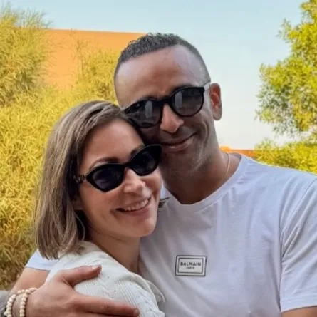 أحمد الجنايني ومنة شلبي - الصورة من حسابه الرسمي على إنستجرام