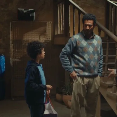 عمرو سعد في افراج - الصورة من شاشة عرض المسلسل