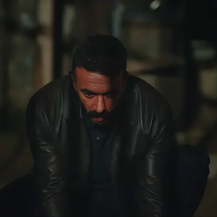 احمد العوضي من مشهد نهاية الحلقة الـ 17