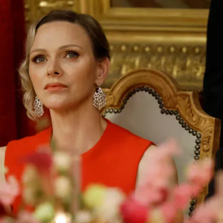 الأميرة شارلين في موناكو (Princess Charlene of Monaco in Monaco). مصدر الصورة: Ludovic MARIN / AFP