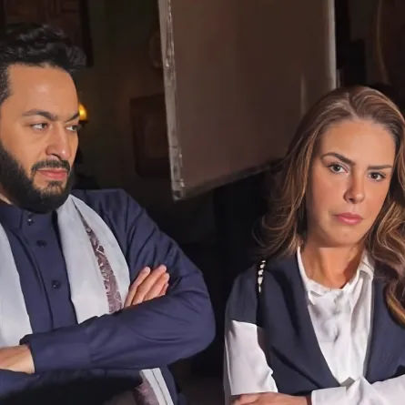 حمادة هلال ودنيا عبد العزيز 