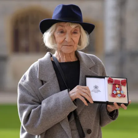 جين لابوتاير Jane Lapotaire (Photo by Andrew Matthews / POOL / AFP)