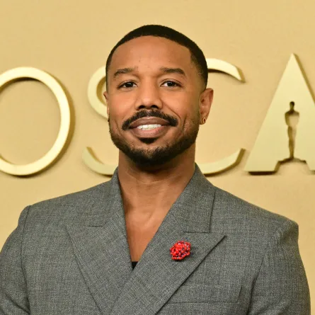 مايكل بي جوردن من حفل غداء المرشحين لجوائز الأوسكار الـ98 – مصدر الصورة Frederic J. Brown / AFP