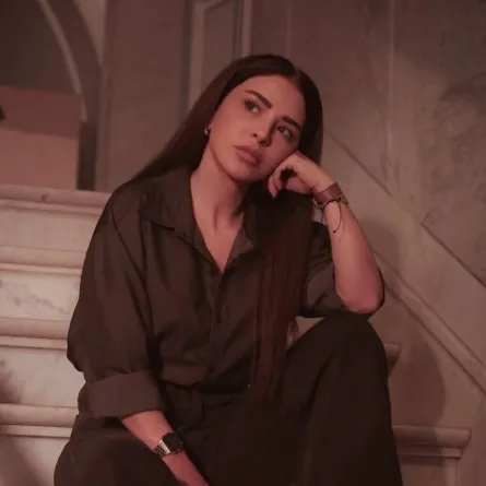 ماغي بوغصن في مسلسل بالحرام - الصورة من صفحتها على انستغرام