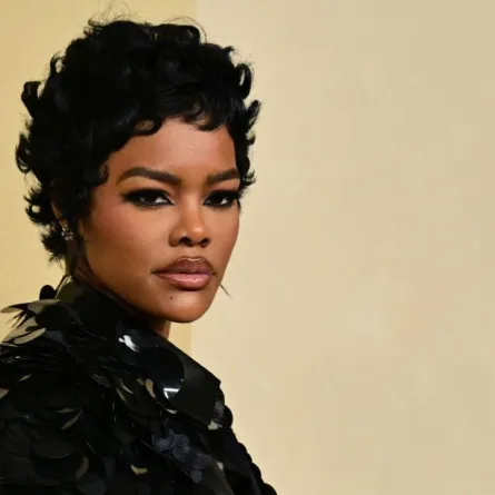 تيانا تايلور خلال حضور حفل غداء المرشحين لجوائز الأوسكار الـ98 Teyana Taylor attends the 98th Oscars Nominees Luncheon (Photo by Frederic J. Brown / AFP)