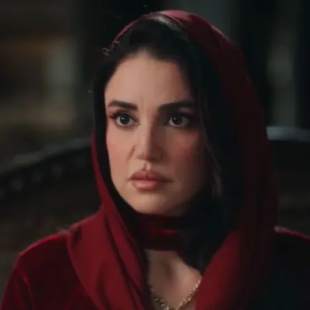 درة في مسلسل علي كلاي..الصورة من شاشة عرض المسلسل