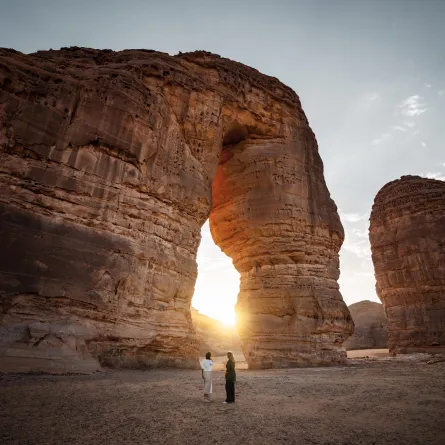 صخرة الفيل في محافظة العلا