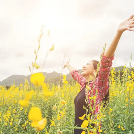 السعادة تعزز المناعة- المصدر freepik