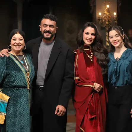 أبطال مسلسل علي كلاي- الصورة من حساب يارا السكري على إنستغرام