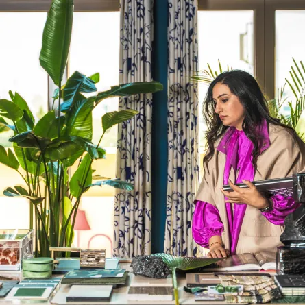  منال بوكمال، مهندسة التصميم الداخلي البحرينية