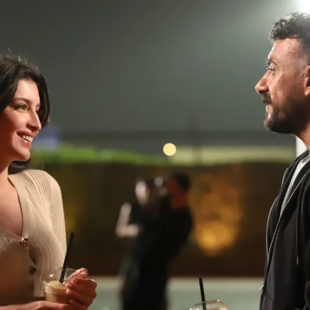 أحمد العوضي وسارة بركة