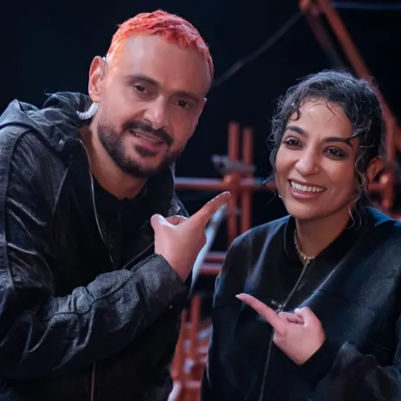 خيرية أبو لبن في برنامج رامز ليفل الوحش - الصورة من صفحة رامز جلال على انتسغرام