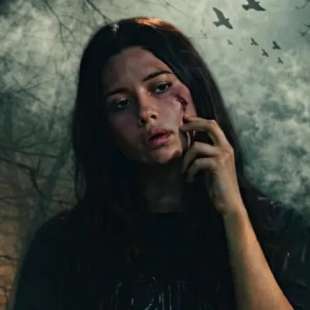 سينتيا خليفة من كواليس فيلم سفاح التجمع- الصورة من المركز الإعلامي للشركة المنتجة