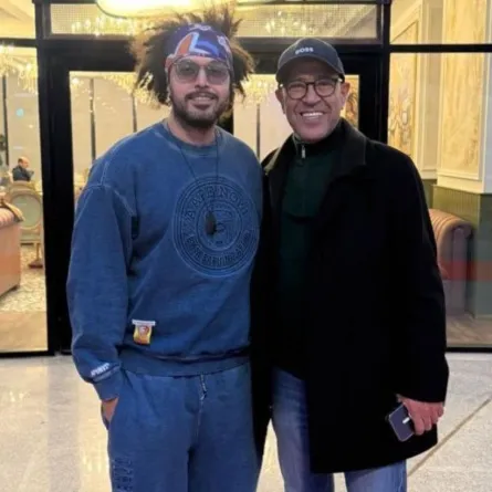 عبد الفتاح الجريني و أشرف عبد الباقي- الصورة من المكتب الإعلامي للفنان عبد الفتاح الجريني