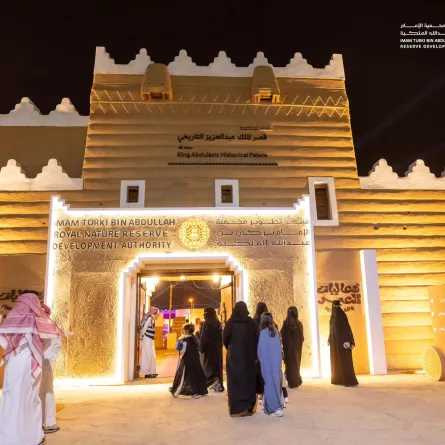 قصر الملك عبدالعزيز في مركز "قبة"