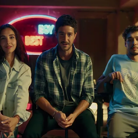 أبطال فيلم إيجي بست - الصورة من حساب المخرج مروان عبد المنعم على إنستغرام