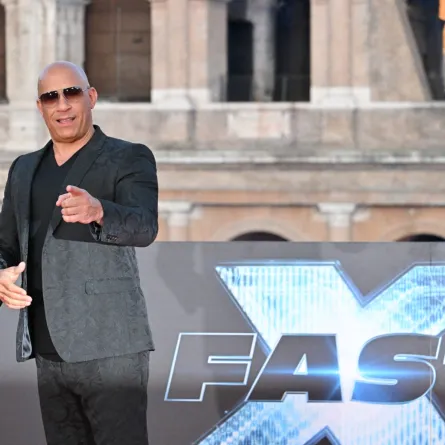 نجم هوليوود فان ديزل Vin Diesel - مصدر الصورة Alberto PIZZOLI / AFP