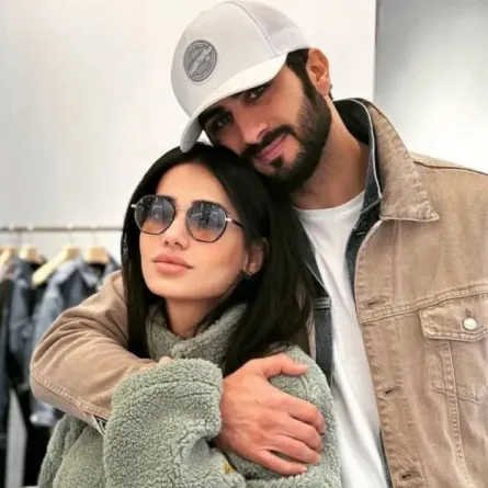 ألكسندر علوم وزوجته رحمة رياض  - الصورة من حسابه على إنستغرام