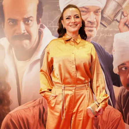 ريهام عبد الغفور من العرض الخاص لفيلم برشامة