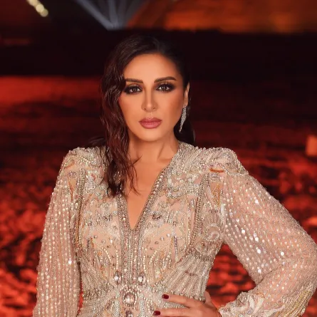 أنغام - الصورة من صفحتها الرسمية على الفيس بوك