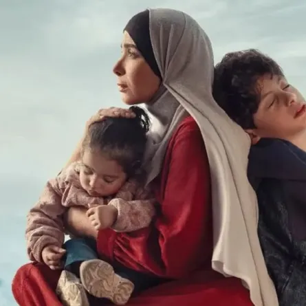 بوستر مسلسل تحت الوصاية- الصورة من حساب منى زكي على إنستغرام