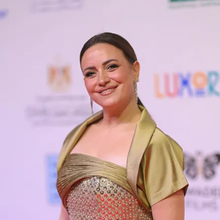 ريهام عبد الغفور من حفل افتتاح مهرجان الاقصر للسينما الافريقية- الصورة بيان من المكتب الاعلامي