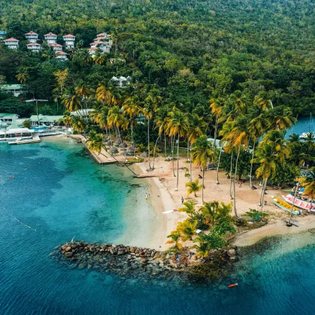 جانب من سانت لوسيا 