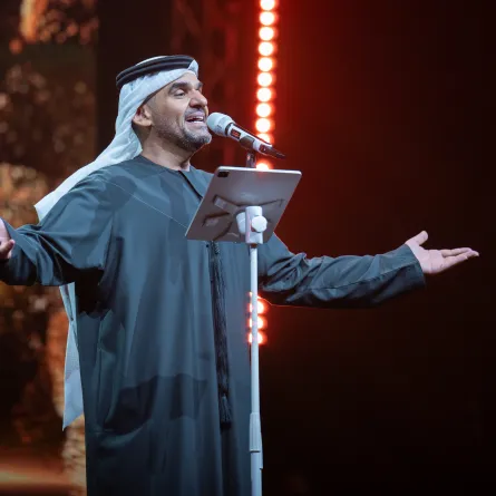 حسين الجسمي في حفل أبو ظبي