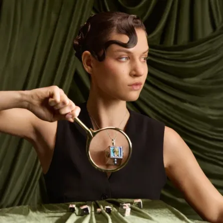 تصمبم من دينا لاهلو- الصورة من العلامة