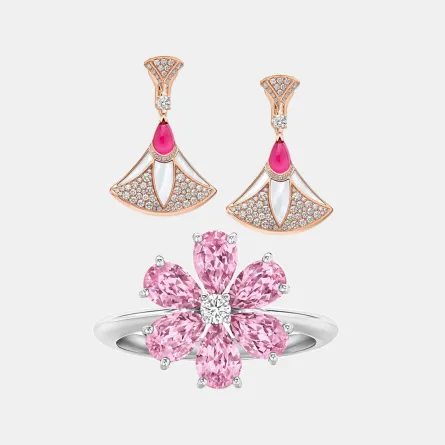 مجوهرات بألوان ربيعية لإطلالة مفعمة بالأنوثة