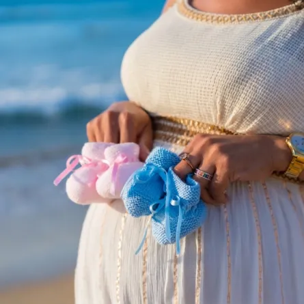 صورة حامل بتوأم