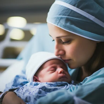 أم تحتضن وليدها -مصدر الصورة: Freepik