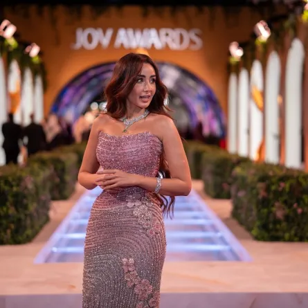 هنا الزاهد في حفل جوي أوردز 2026 - الصورة من المركز الإعلامي لمجموعة MBC