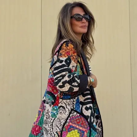 نهى الشربيني بإطلالة عصرية- الصورة من حسابها على إنستجرام 