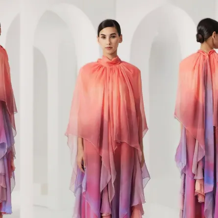 فستان ربيعي من علامة ذا سين Tha Seen-  الصور من العلامة 